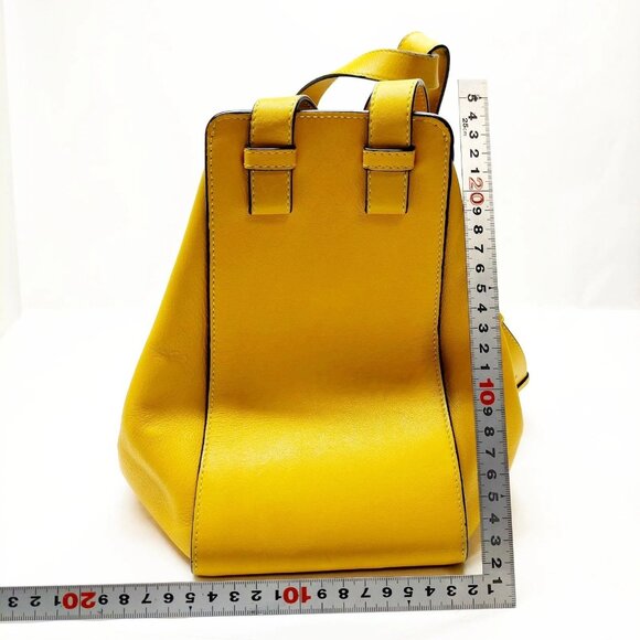 LOEWE Hand Bag Hammock Yellow Leather 4470819 - Picture 2 of 16